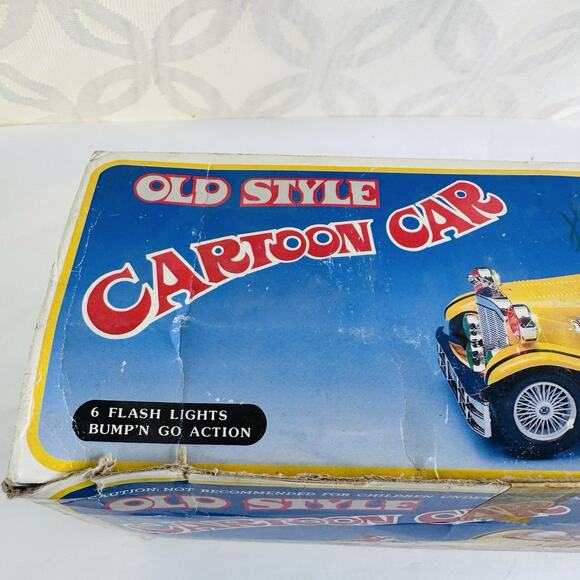 1984 Son AI Old Style Cartoon Bump and Go Car Does not Work - Picture 13 of 15